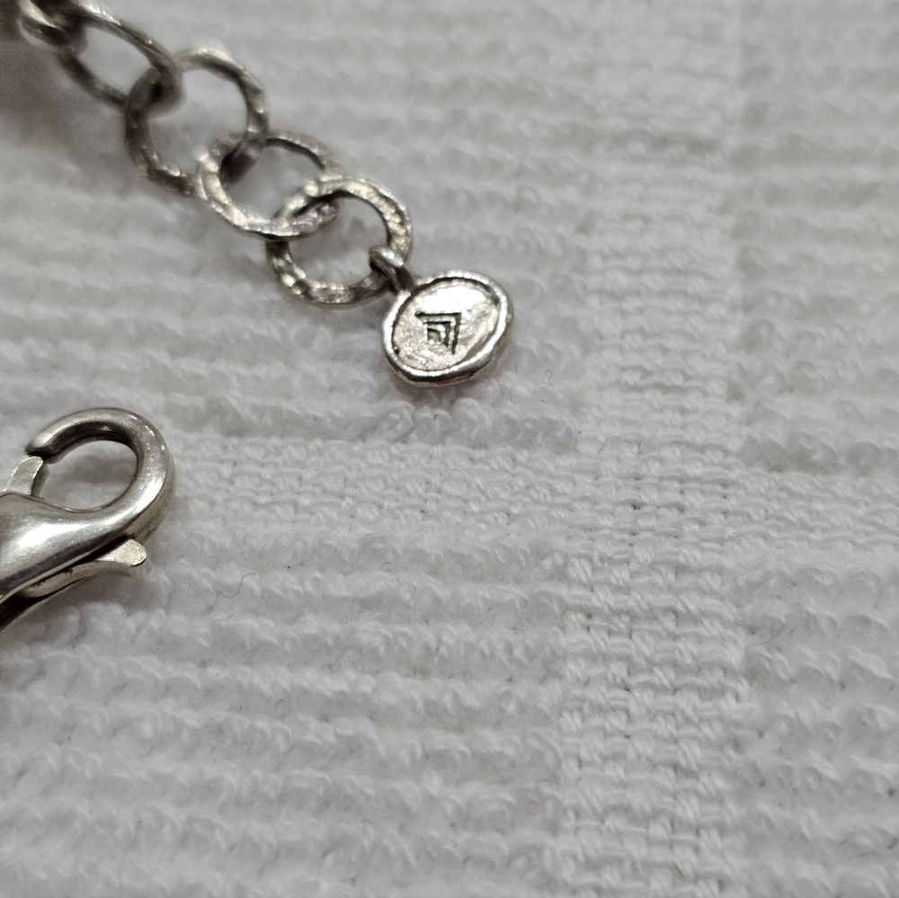 Silpada Leather and 925 Silver Bracelet Adjustable - Picture 10 of 16